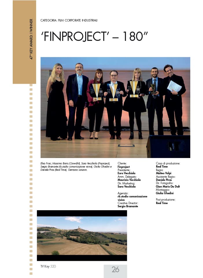 Vincitori Key Award 2015