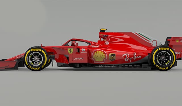 Produzione video 3D Ferrari - Aerodinamica