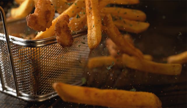 Realizzazione video table top slow motion per food - reel