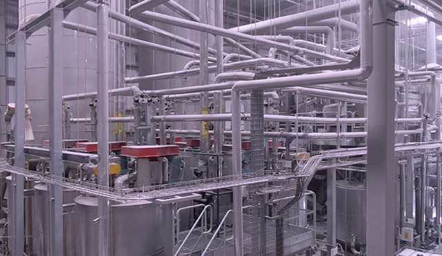 Realizzazione video Industriale Sorema e Previero - Impianto di riciclaggio bottiglie di plastica,  Messico