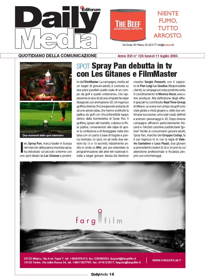 Daily Media - Luglio 2005