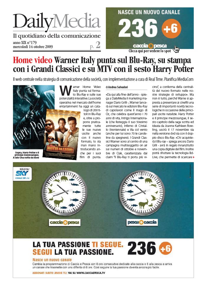 Daily Media - Ottobre 2009