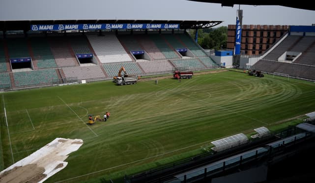 Mapei Sassuolo Stadium Timelapse Video Production
