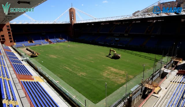 Mapei Genoa Stadium Timelapse Video Production
