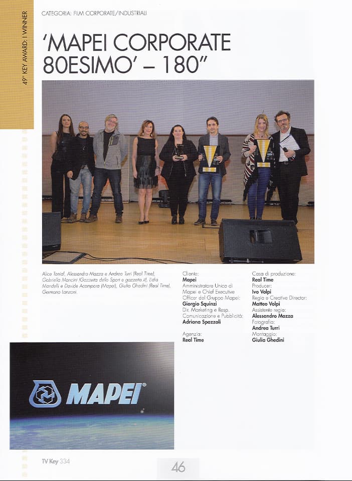 Vincitori Media Key 2017