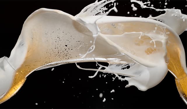 Realizzazione video table top slow motion per liquidi - reel